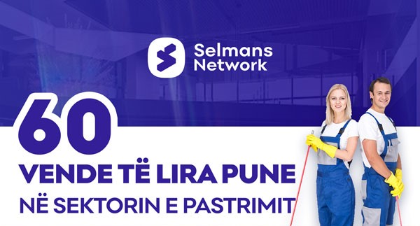 60 Vende Të Lira Pune Në Sektorin E Pastrimit